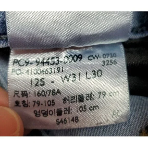 3 Women Levi Strauss Signature Mid Rise Boot Cut 31W 30L - Picture 4 of 9